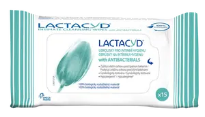LACTACYD Ubrousky Antibakteriální 15 ks