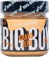 BIG BOY Grand Zero slaný karamel - Arašídový krém s příchutí slaný karamel 250 g