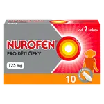 NUROFEN pro děti 125 mg čípky