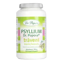 DR.POPOV Psyllium Trávení 120 kapslí