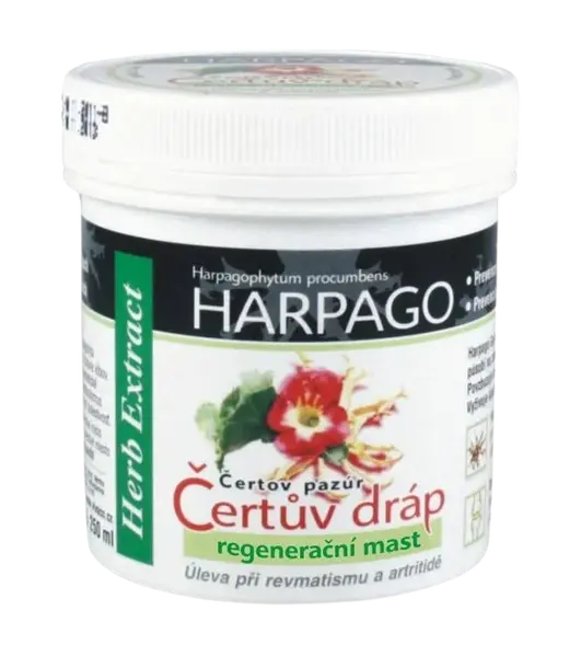 HERB EXTRACT Harpago Čertův dráp - regenerační mast 125 ml