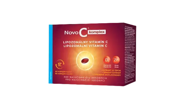 NOVO C  Novo C komplex C, D a Zinek 3v1 měkké tob. 60 60 tobolek