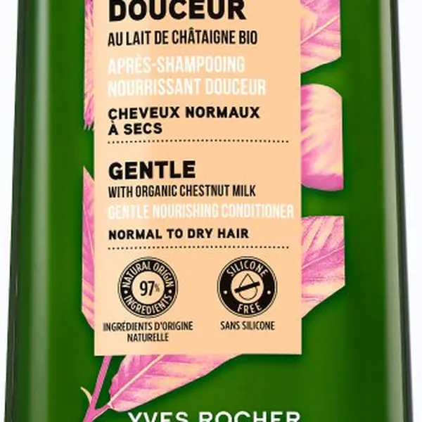 YVES ROCHER Jemný kondicionér s bio kaštanovým mlékem 200 ml