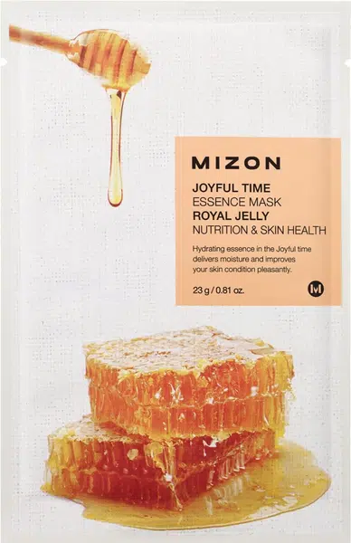 MIZON Joyful Time Essence Mask Royal Jelly Plátýnková maska s vysoce hydratačním a vyživujícím účinkem 23 g