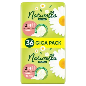 NATURELLA Ultra Normal Plus hygienické vložky s křidélky 36 ks
