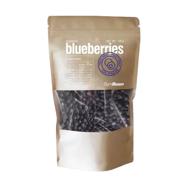 GYMBEAM Lyofilizované borůvky 100 g