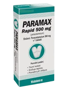 VITABALANS Paramax Rapid 500 mg perorální neobalená forma přípravku 30 tablet