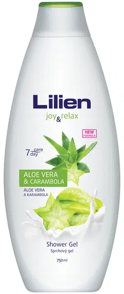 LILIEN Sprchový krém Aloe Vera&Carambola 750 ml