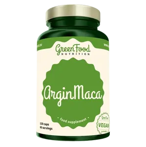 GREENFOOD NUTRITION ArginMaca 120 kapslí