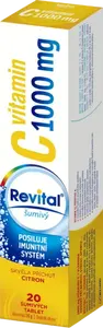 REVITAL C vitamin 1000 mg Citron 20 šumivých tablet