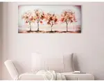 Obraz na plátně Stromy v řadě, 150x50 cm