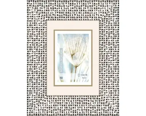 Fotorámeček Glamour 13x18 cm, stříbrný