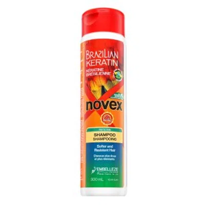 Novex Brazilian Keratin Shampoo posilující šampon pro suché a poškozené vlasy 300 ml