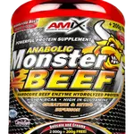 AMIX Anabolic Monster BEEF 90% Protein strawberry-banana 2200 g