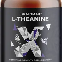 BRAINMAX L-Theanine, L-theanin v prášku 90 g