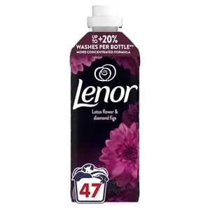 LENOR Aviváž, Lotus Water & Diamond Figs, 47 praní, 987 ml