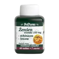 MEDPHARMA Ženšen+Echinacea+Leuzea 67 tablet