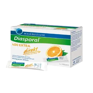 MAGNESIUM-DIASPORAL 400 EXTRA direkt, pomeranč 50 sáčků