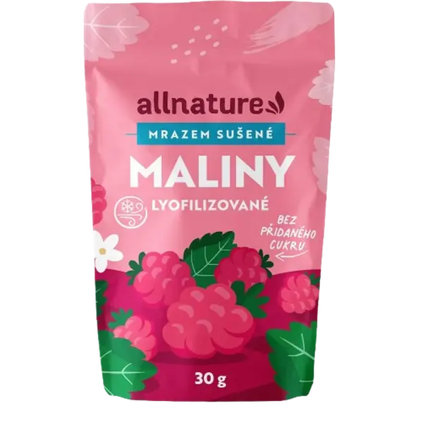 ALLNATURE Malina sušená mrazem celá 30 g
