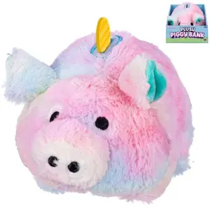 Pokladnička plyšové prasátko 20cm - v krabičce