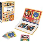 Janod Magnetibook Zvířata Puzzle Magnetická kniha pro děti