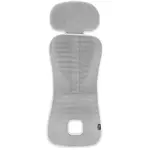 Prodyšná podložka do autosedačky Breeze sk. 2/3, Ice Grey