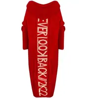 Pri Long cardigan sweater with wool NEVER LOOK BACK