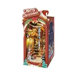 RoboTime 3D skládačka Zarážka na knihy Vánoční ulička