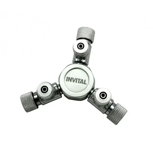 Distribučné centrum INVITAL CO2 pre až 3 akvária