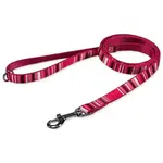 Vodítko BAF nylon pruhy růžové 2,5x150cm