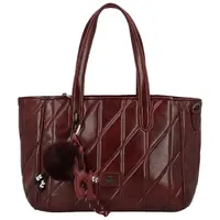 Dámská kabelka na rameno vínová - Coveri Ounissa