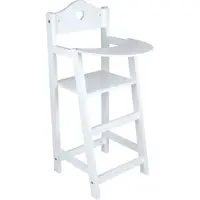 Small Foot Dřevěná židle pro panenky bílá