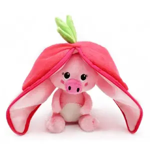 FLIPETZ 2v1 Plyšové prase / ředkvička - Piglet