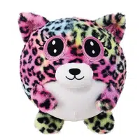 Nafukovací plyšový kamarád - Medvídek leopard 23cm