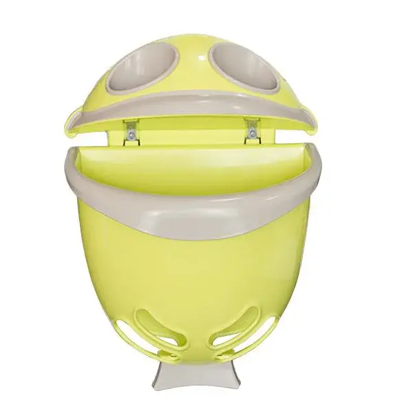 Box na hračky, Zelená/Světlá šedá