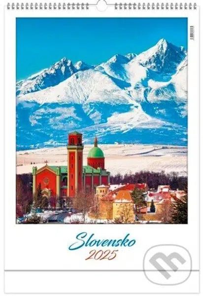 Slovensko 2025 - nástenný kalendár