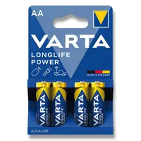 Baterie VARTA Longlife Power - AA, LR6 / 1.5 V, tužka 4 ks