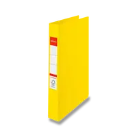 4kroužkový pořadač Esselte, A4, 42 mm - žlutý