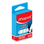 Křídy Maped - bílé, 10 ks