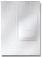 Třídící desky Leitz CombiFiles, 3 ks - transparentní