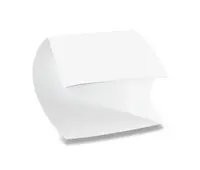 Poznámkový bloček spirála - lepený - 90 × 90 × 50 mm, 500 listů