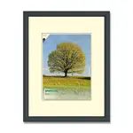 Hliníkový fotorámeček BFHM - A4, 21 x 29,7 cm, černý, rám 11 mm