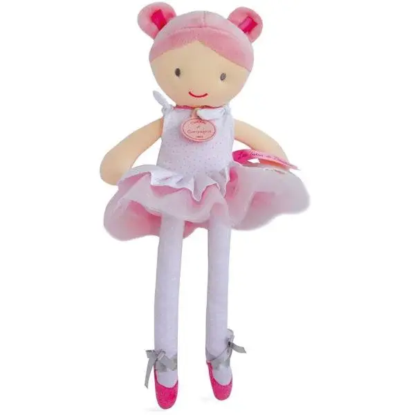 Doudou Jolijou Panenka baletka Lily Rose 36 cm
