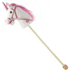 Hobby horse Jednorožec se zvukem a kolečky Nia Baby Mix white