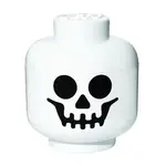 LEGO® úložný box hlava velikost S - kostlivec