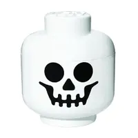 LEGO® úložný box hlava velikost S - kostlivec