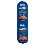 Salám Brit Sausage Sport hovězí a ryby 800g