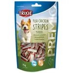 Pochoutka Trixie kuře a treska, pásky 75g