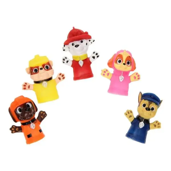 Maňásek prstový 5ks Paw patrol guma 6cm