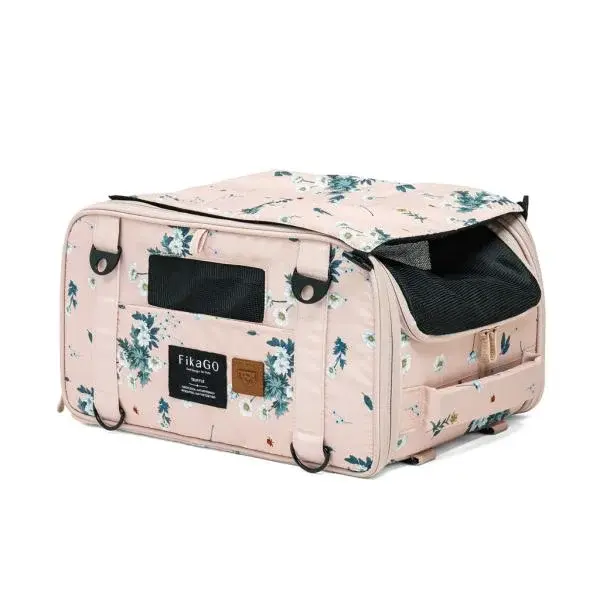 FIKAGO Přepravník pro psy a kočky Truffle Artic Flower
